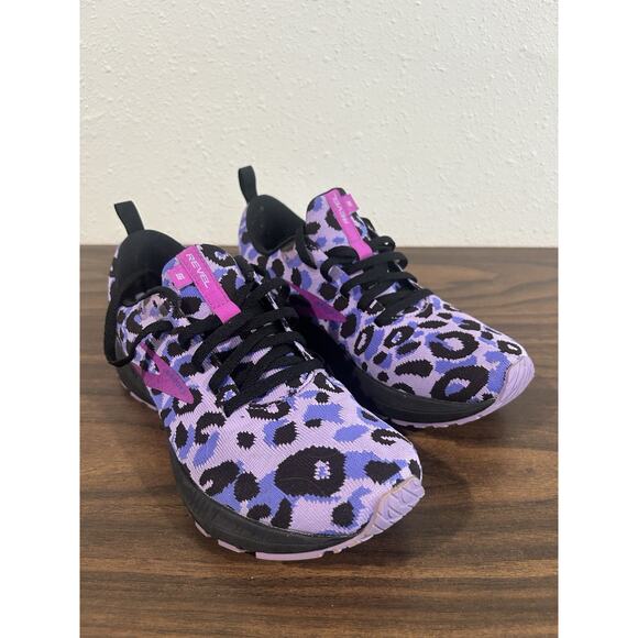 Brooks Shoes - Brooks Revel 5 Shoes Womens 7.5 Running Athletic Leopard Sneakers 1203611B567